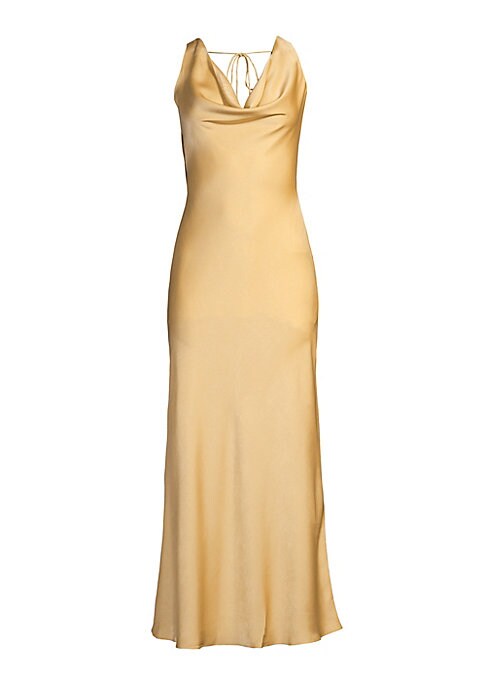 Dramatic Cowl Elegance Dress