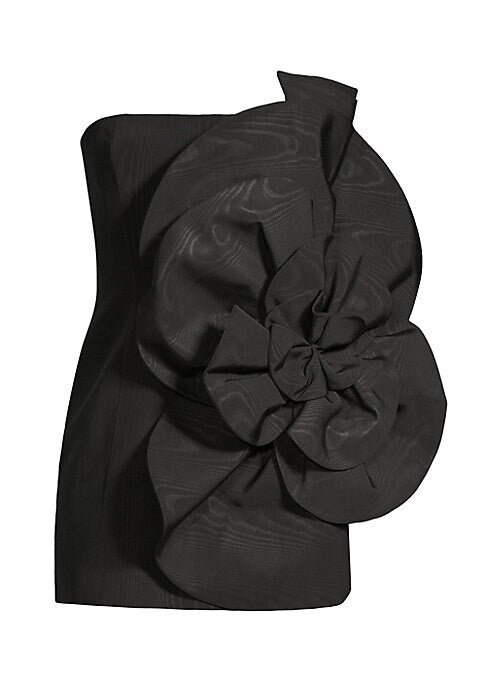 Floral Taffeta Mini Dress