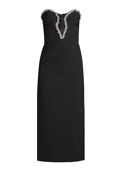 Glamorous Crystal Cut-Out Dress
