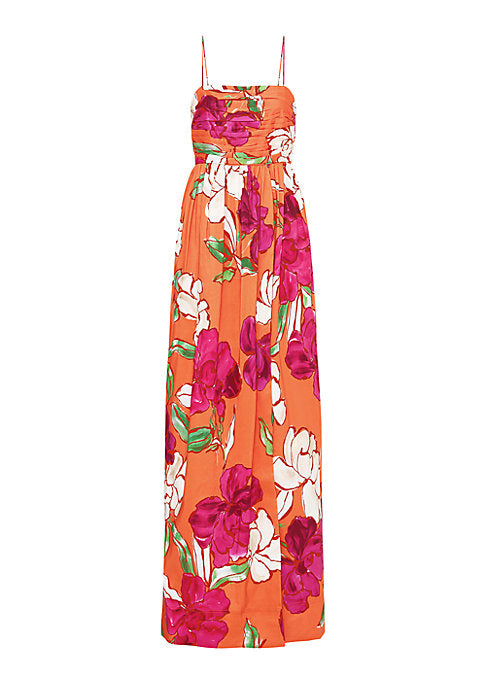 Linen Tulip Maxi Dress