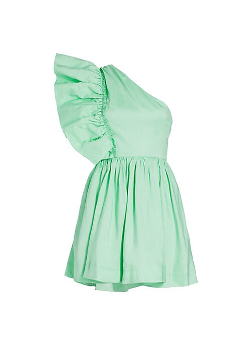 Chic Asymmetric Mini Dress