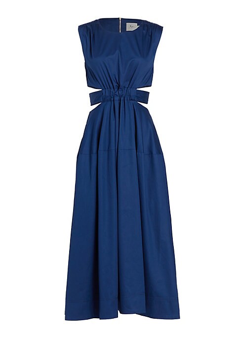 Chic Cut-Out Midi Dress