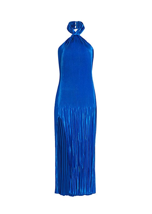 Chic Evening Pleat Dress