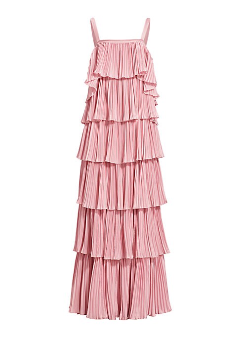 Elegant Pleat Gown
