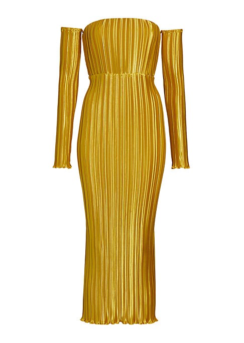 Elegant Off-Shoulder Gown