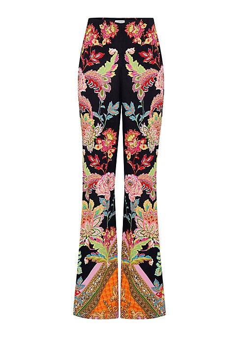 Floral Flare Trousers