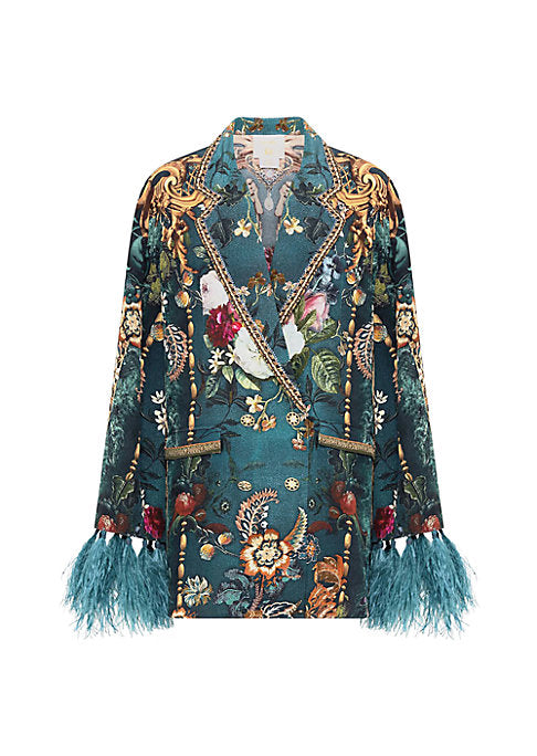 Feathered Elegance Jacket