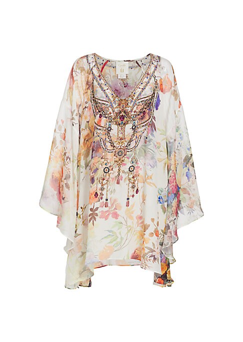 Silk Floral Dream Caftan