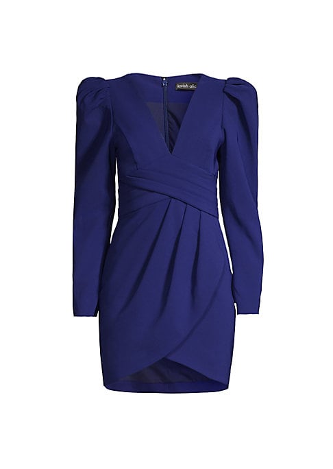 Chic Pleat Mini Dress