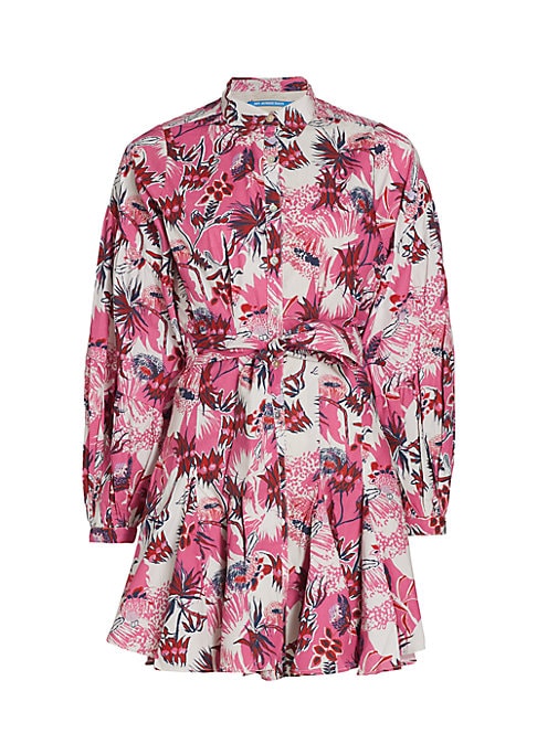 Floral Elegance Shirtdress