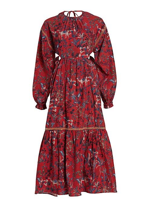 Charming Cotton Maxi Dress